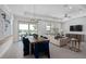 Bright and airy living area with modern furnishings, neutral colors, and large windows overlooking a serene view at 2725 Serenity Meadow Dr, Kissimmee, FL 34744