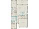 Detailed floor plan showcases the layout of this home, including bedrooms, bathrooms, kitchen, and garage at 2737 Serenity Meadow Dr, Kissimmee, FL 34744