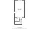 Floor plan showing a bonus room with bath at 2825 Lakeshore Dr, Mount Dora, FL 32757