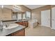 Bathroom featuring double sinks and a large soaking tub at 2860 Falconhill Dr, Apopka, FL 32712