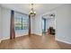 Bright office space with hardwood floors, a large window, and ample natural light at 2860 Falconhill Dr, Apopka, FL 32712