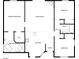 Detailed floor plan showcasing bedroom, living room, kitchen, and bathroom layouts for the property at 30442 Pga Dr, Sorrento, FL 32776