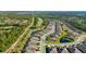 Aerial view of a lovely neighborhood surrounded by lush landscapes and community lakes at 3295 Bailey Ann Dr, Ormond Beach, FL 32174