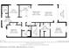 Detailed floor plan of a home showing the layout of the rooms and approximate dimensions at 3295 Bailey Ann Dr, Ormond Beach, FL 32174