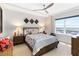 Bright bedroom with a bed and a view at 3799 S Atlantic Ave # 1006, Daytona Beach, FL 32118
