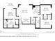 Detailed floor plan showcasing a spacious unit with multiple bedrooms, bathrooms, and a large living area at 3799 S Atlantic Ave # 1006, Daytona Beach, FL 32118