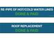 Recently re-piped hot/cold water lines and a new roof replacement, both marked done and paid for at 5468 E Michigan E St # 4, Orlando, FL 32812