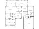 Detailed floor plan showcasing the layout of the home's rooms and features at 553 Floral Dr, Kissimmee, FL 34743