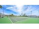 Well-maintained tennis courts offer a great recreational amenity for residents and guests of all ages at 633 Watercrest Dr, Haines City, FL 33844