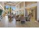 Bright lobby area with high ceilings, comfortable seating and tile flooring at 6419 Borg St, Leesburg, FL 34748
