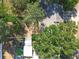 Aerial view of the backyard highlighting lush trees, yard space, and surrounding neighborhood at 6508 Coral Cove Dr, Orlando, FL 32818