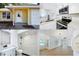Collage featuring the home's exterior, modern kitchen, updated bathroom, and living area at 6508 Coral Cove Dr, Orlando, FL 32818