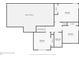 Second-floor plan featuring three bedrooms, one bathroom, and closets at 8603 Black Creek Blvd, Orlando, FL 32829
