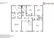 Second floor layout showcases bedrooms and bathroom at 130 Circle Hill Rd, Sanford, FL 32773
