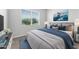 Serene bedroom features a large window and calming decor at 13606 Summer Rain Dr, Orlando, FL 32828