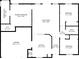 Detailed floor plan showcasing the layout of the home, including room dimensions at 1848 Jimson Ave, Ocoee, FL 34761