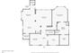 Detailed floor plan of a home featuring the living room, kitchen, primary bedroom and bathroom, and Gathering room at 2424 Antlia Dr, Orlando, FL 32828