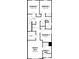 Upstairs floorplan showing the owner's suite with bath, hall bath and bedrooms at 3189 Douglas Fir Dr, Apopka, FL 32703