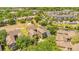 Wide aerial shot of the community showing its location amidst lush greenery and proximity to neighborhood amenities at 420 Summit Ridge Pl # 112, Longwood, FL 32779