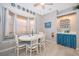 Cozy breakfast nook with bay window, light-filled space, and built-in bench seating at 428 Orista Dr, Davenport, FL 33897