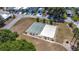 Aerial shot of shuffleboard courts in a well-maintained community at 50989 Highway 27 # 174, Davenport, FL 33897