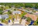 Aerial view of a house with a backyard and lush surroundings at 5809 Willow Bud Ct, Orlando, FL 32807