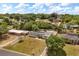 Aerial view of the neighborhood, property, and surrounding landscape at 932 Campbell Ave, Lake Wales, FL 33853