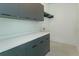 Functional laundry room with sleek gray cabinets and ample counter space at 16825 Bolsena Dr, Montverde, FL 34756