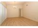 Dining room featuring wood floors, recessed lighting, and a chandelier at 406 Red Coat Ln, Orlando, FL 32825