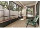 The enclosed lanai is perfect for relaxation at 406 Red Coat Ln, Orlando, FL 32825