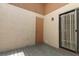 Back patio featuring a door to the outside at 406 Red Coat Ln, Orlando, FL 32825