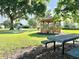 Scenic gazebo located in the community park, surrounded by green spaces and picnic tables at 11401 Willow Stowe Ln, Windermere, FL 34786