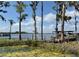 Picturesque lake view featuring boat docks and lush vegetation, creating a tranquil waterfront setting at 11401 Willow Stowe Ln, Windermere, FL 34786