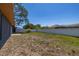 Backyard featuring a fence line and partial exterior view of the home at 1153 Perpignan Ct, Kissimmee, FL 34759