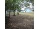 An expansive backyard area featuring lush trees and a view of the house at 1160 Rolling Acres Dr, Deland, FL 32720