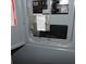 A close-up of the utility box at 1160 Rolling Acres Dr, Deland, FL 32720