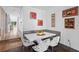 Dining area with view into living room and access to outdoor living at 11734 Lake Willis Dr, Orlando, FL 32821
