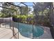 Inviting screened pool area with clear water, ideal for recreation and leisure at 121 Edgewater Cir, Sanford, FL 32773