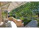 Charming front porch with rocking chairs, offering a relaxing outdoor space and neighborhood views at 1333 W Yale St, Orlando, FL 32804