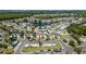 Panoramic aerial view of a well-planned community featuring several ponds and lakes at 2016 Cypress Bay Blvd, Kissimmee, FL 34743