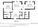 Main level floor plan featuring the living room, dining room, kitchen, and primary bedroom layout at 2016 Cypress Bay Blvd, Kissimmee, FL 34743