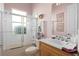 Bathroom with neutral walls, shower and bath combination, and vanity at 2780 Highland View Cir, Clermont, FL 34711