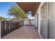 Outdoor patio enclosed by a fence and sliding glass doors for privacy at 3103 Yorych Ln, Orlando, FL 32822