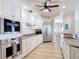 Spacious kitchen featuring stainless steel appliances and granite countertops at 4071 S Atlantic Ave # 803, New Smyrna Beach, FL 32169