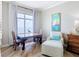 Cozy sitting area with ocean view and comfortable furniture at 4071 S Atlantic Ave # 803, New Smyrna Beach, FL 32169