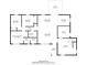 A detailed floorplan showing the layout of the home at 4805 Okeefe St, Orlando, FL 32808