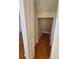 Small storage space with shelving and tile flooring at 502 Eagle Ct, Kissimmee, FL 34759