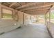 Back porch with direct access to backyard and ample space at 5500 Riviera Dr, Orlando, FL 32808