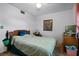 Bedroom with a bed, window, and closet at 5709 Breskin Dr, Orlando, FL 32839