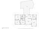 Floor plan of the home indicating room layouts and dimensions of the first floor at 5709 Breskin Dr, Orlando, FL 32839